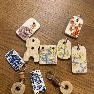 Mix materials Ceramic crafting lot